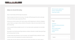 Desktop Screenshot of diazepampanxiety.com